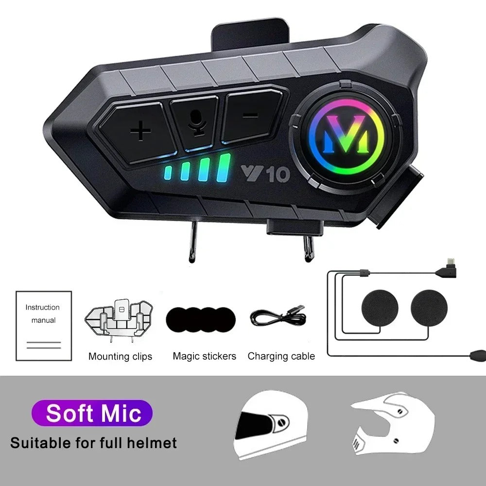 Motorcycle Helmet Bluetooth Headset